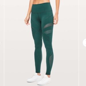 Lululemon Wunder Under High Rise Tight Mesh 28”